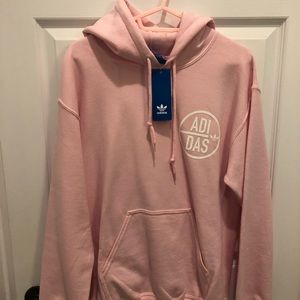 Adidas pink hoodie